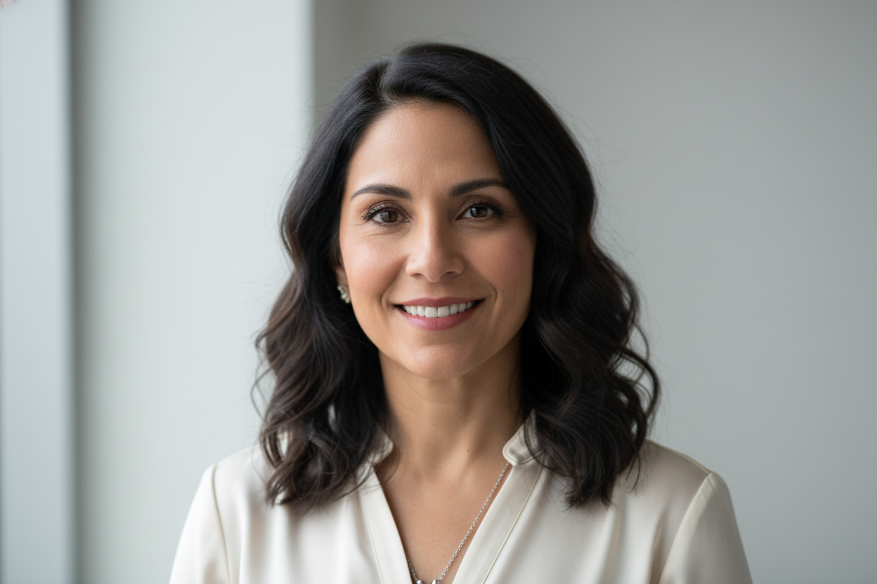 can you make her face the camera